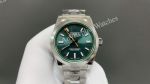 Rolex Milgauss 40mm 3131 Movement Green Face SS Oyster Band Watch